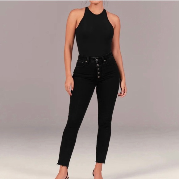 Abercrombie & Fitch Jeans | Abercrombie Curve Love High Rise Skinny Jeans | Poshmark